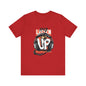 Men's And Women's Listen Up Head Phones Jersey Short Sleeve Tee