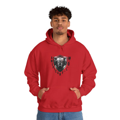 "Dress Like a Legend Unleash the Beast Roam the Night in Style with wearing this Americanwolf hoodie You Need Now"