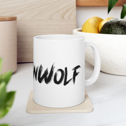 Americanwolf Wild Style  White Coffee Mug