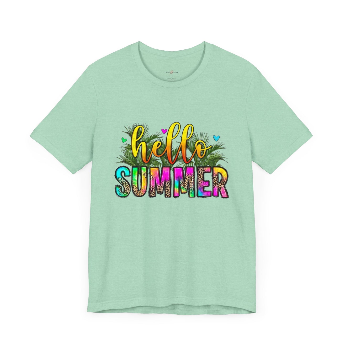 "Heat Up Your Wardrobe Must-Have Sizzling Summer Grab Your Hello Summer Shirt Today!"