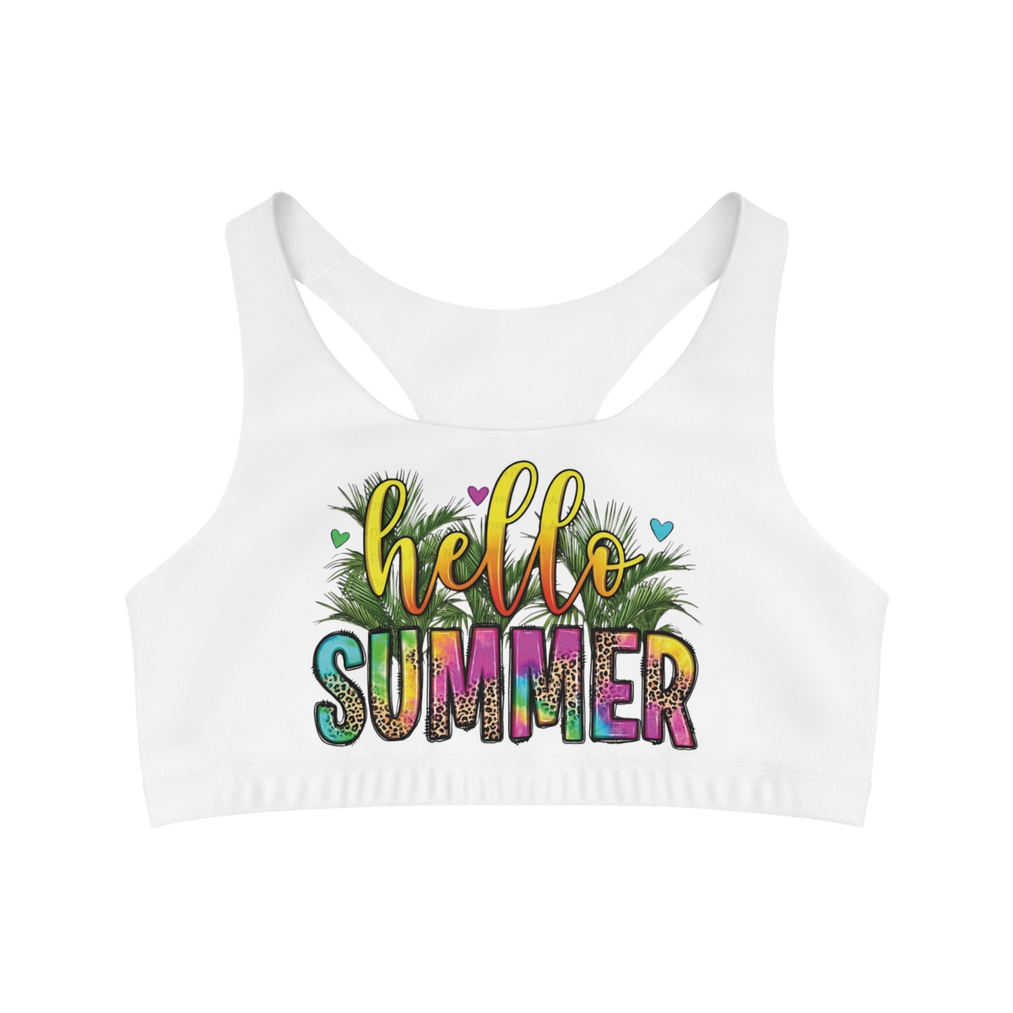 Sizzling Summer Vibes Must-Have Heat Up Your Wardrobe: Hello Summer Women's Sports Bra Edition!