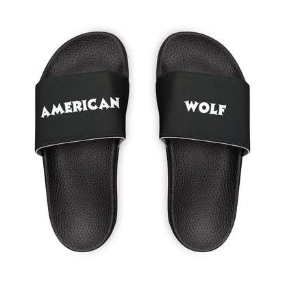 Wildly Popular Howling Success The American Wolf Pu Slides Taking Fashion by Storm