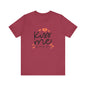 Women's Kiss Me Baby Valentine Jersey Short Sleeve Tee