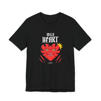 Men's And Women's Carts Wild At Heart  Jersey Short Sleeve Tee