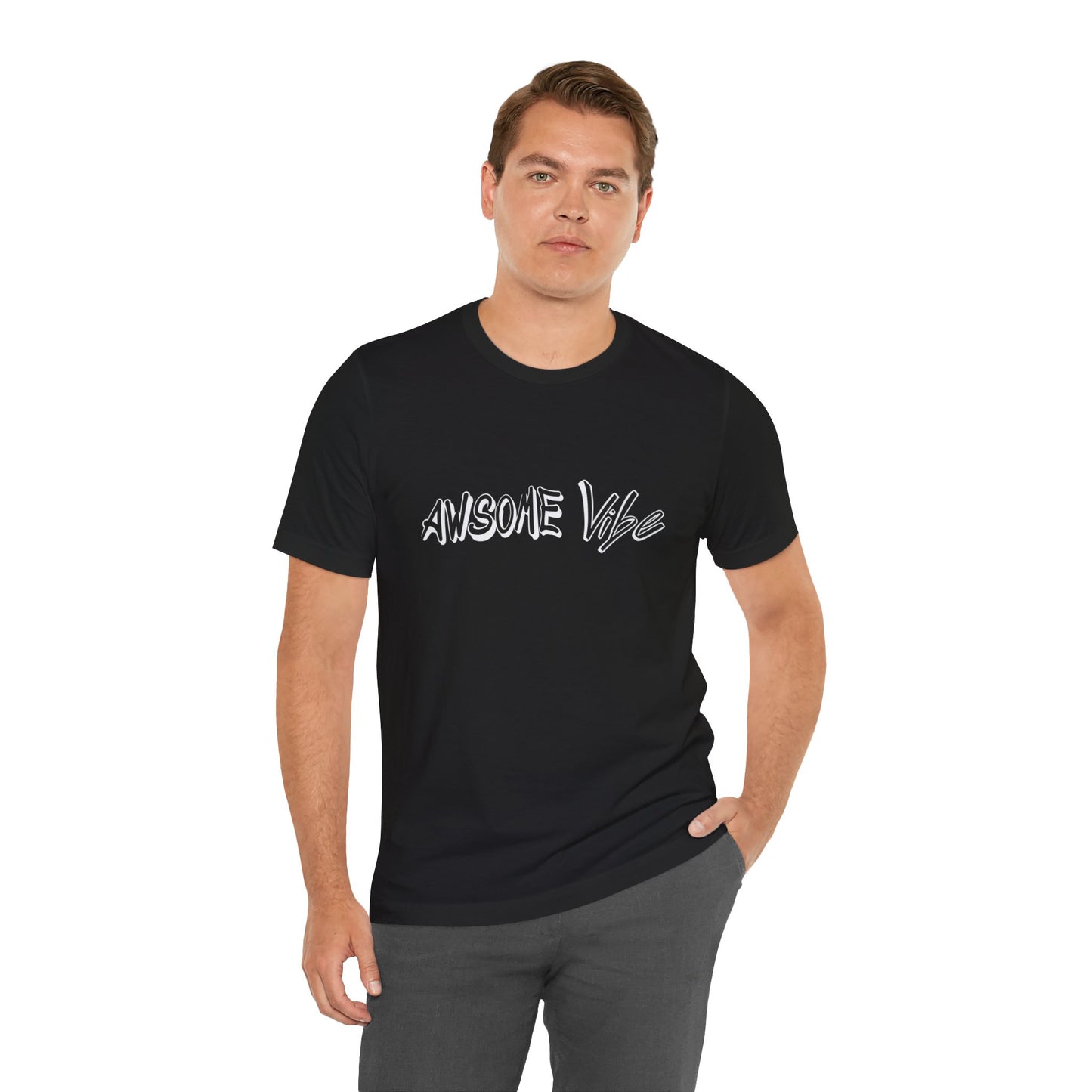 "Exuding Excellence Captivating Confidence Empowering Excellence The Magnetic Allure of the Awesome Vibe Shirt for Shoppers"