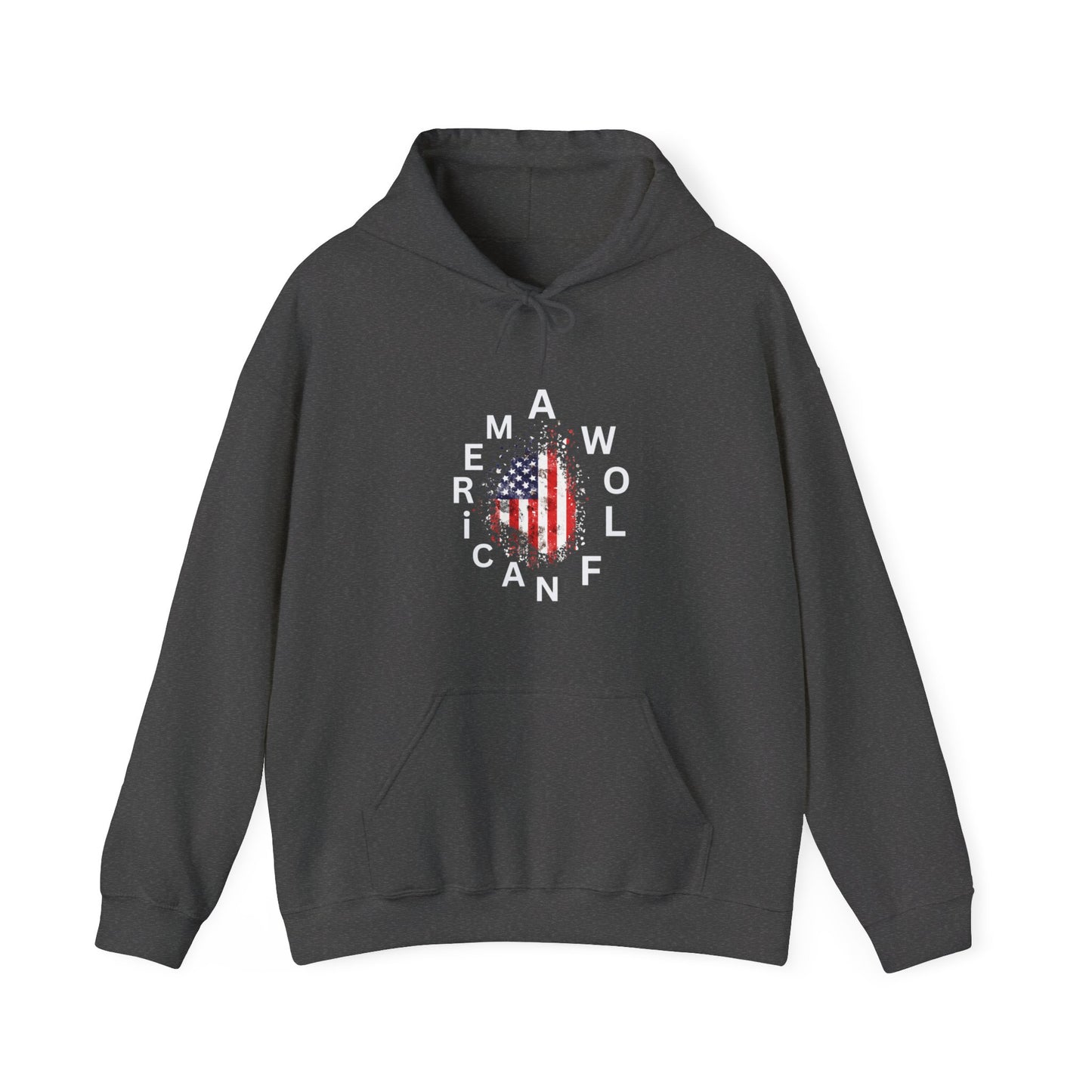 Copy of "Wrap Yourself in Liberty: AmericanWolf's Iconic American Flag Hoodie – Where Patriotism Meets Unrivaled Style!" Walk And Rock The Brand!