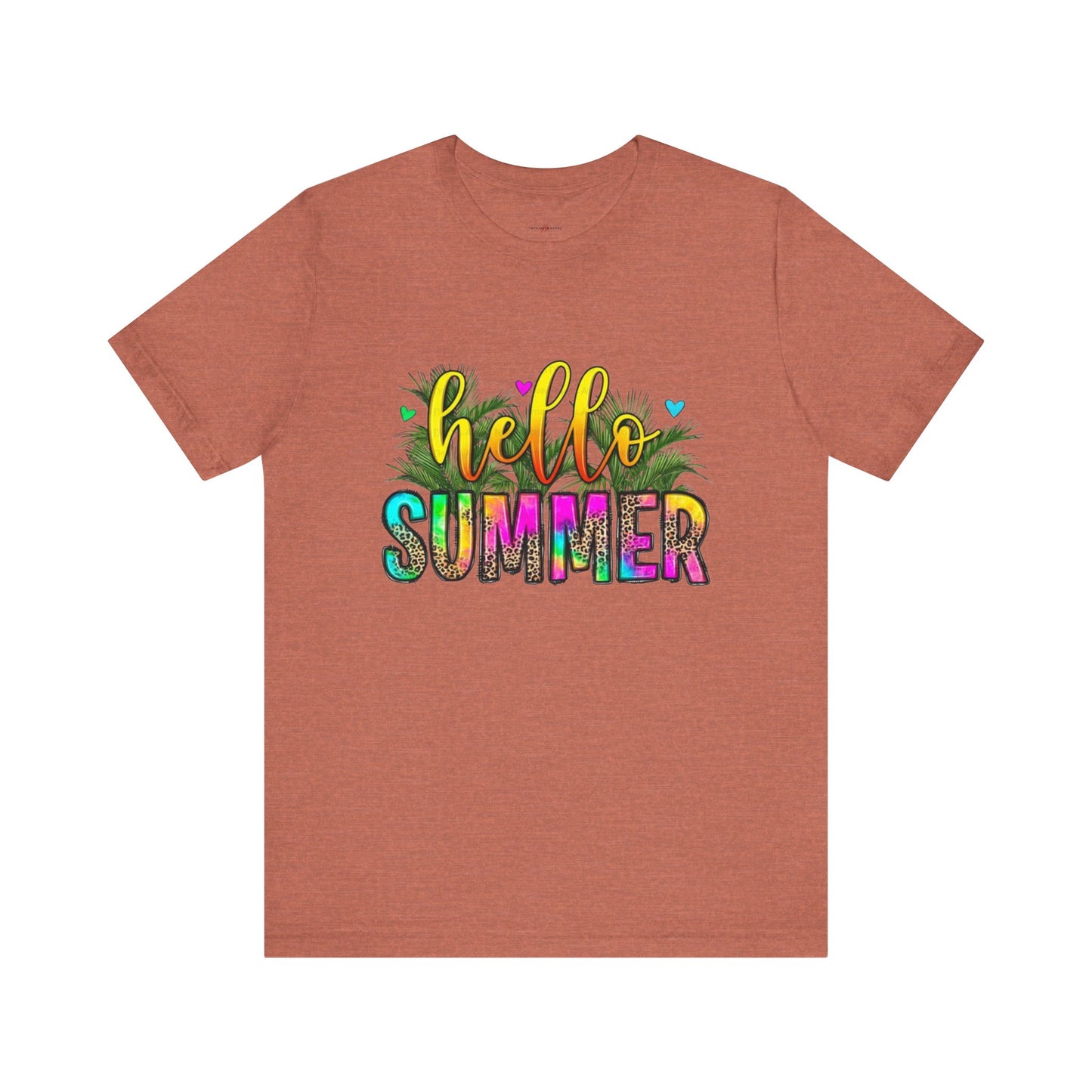 "Heat Up Your Wardrobe Must-Have Sizzling Summer Grab Your Hello Summer Shirt Today!"