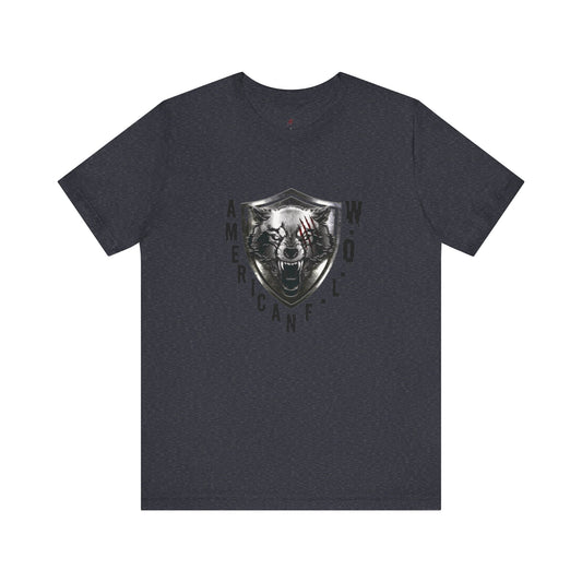 Dress Like a Legend Unleash the Beast Roam the Night in Style with wearing this Americanwolf Shirt You Need Now