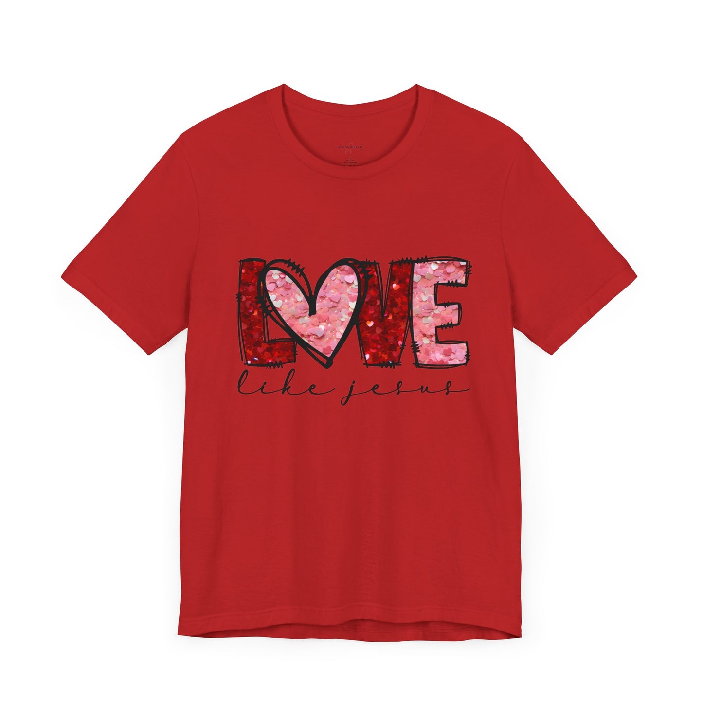 "Wearing Love's Armor Discover Why Shoppers Are Drawn to Our Love Like Jesus Shirt!"