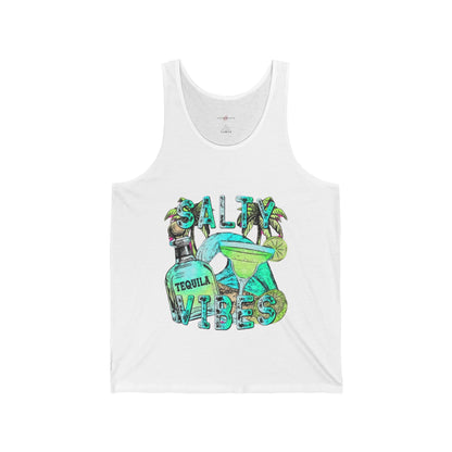 "Tequila Temptation: The Irresistible Allure of the Salty Vibe Tank Top That Shoppers Can't Get Enough Of"