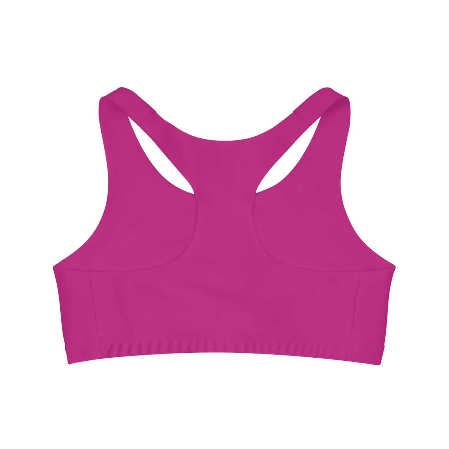 Pretty Girl Feeling Glamorous Women's Seamless Sports Bra