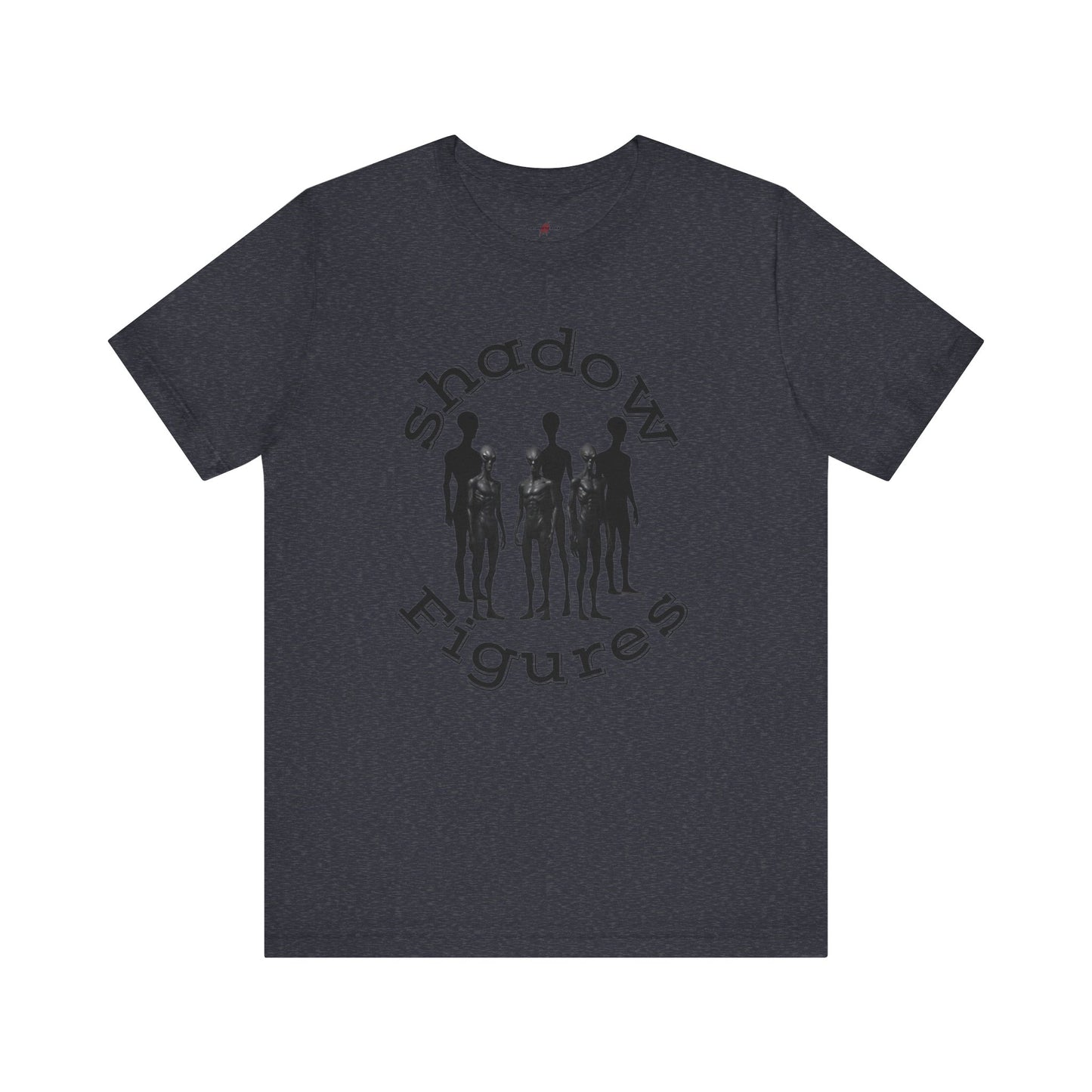 "Mystery in Fashion: Unveiling Why Shoppers Can't Resist the Shadow Figures Shirt!"