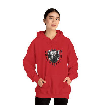 "Dress Like a Legend Unleash the Beast Roam the Night in Style with wearing this Americanwolf hoodie You Need Now"