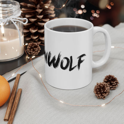 Americanwolf Wild Style  White Coffee Mug