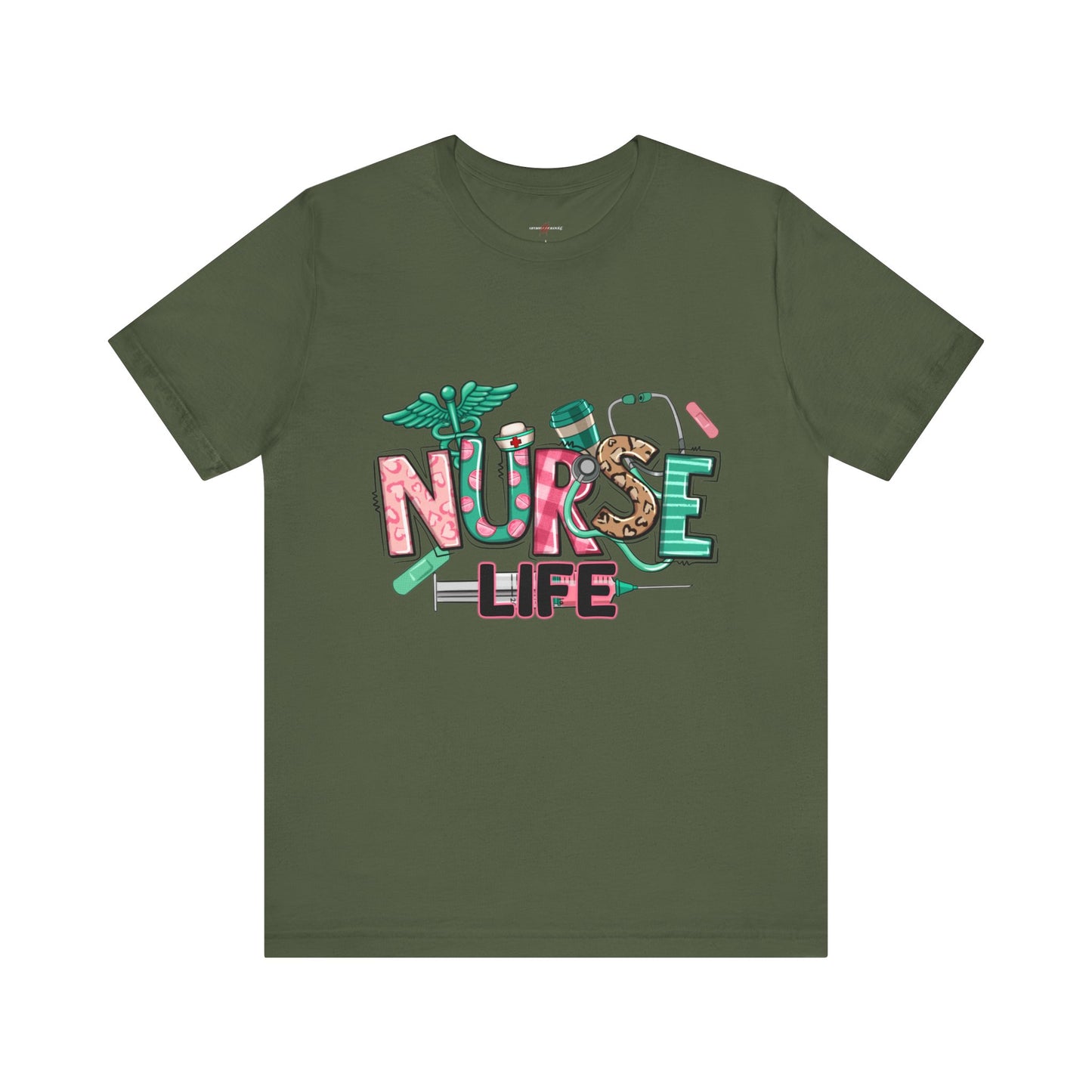 "Heartbeat of Compassion Why Shoppers Embrace Our Nurse Life Shirt with Passion!"