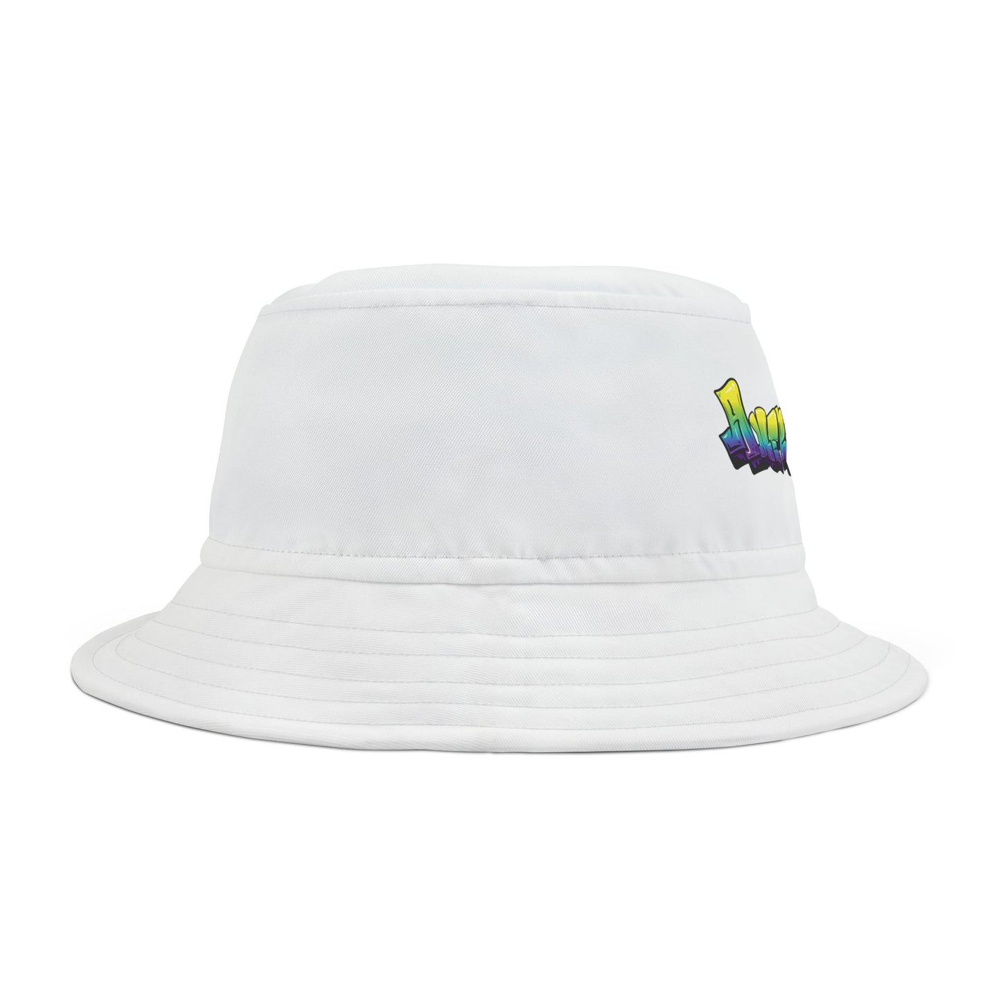 "Melting Americanwolf: Graffiti Bucket Hat"