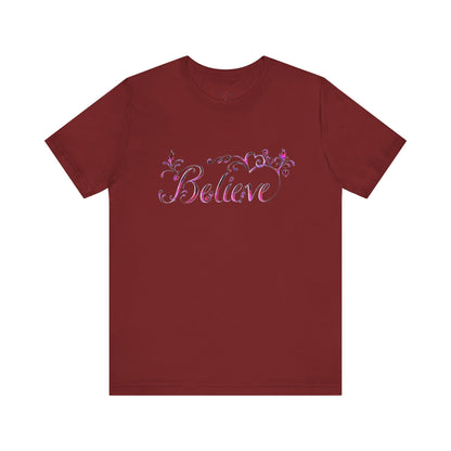 Wear Your Convictions  Must-Have Clothing with Purpose Empower Your Style Believe Shirt Should Be in Your Collection