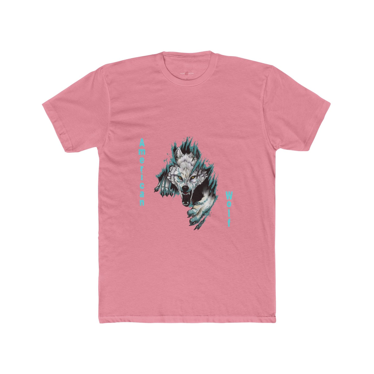 "Dynamic  Ferocious Wolf 3D Clawing Effect T-Shirt: Innovative Apparel Design for  a Bold Statement"