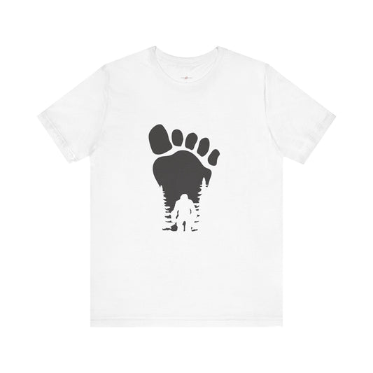 Step into Legend Footprints of Style Hunt for Fashion The Top Reasons Why Shoppers Are Wild about Our Bigfoot Shirt"