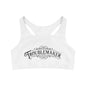 "Dare to be Different Rule the Gym Disrupt the Norm Unleash Your Inner Rebel with the Trouble Maker  Women's Sports Bra!