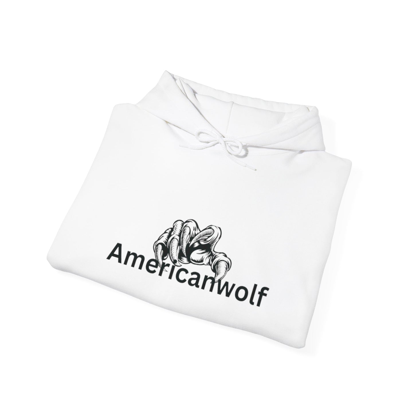 "AmericanWolf: Shadow of the Claw Pullover Hoody"