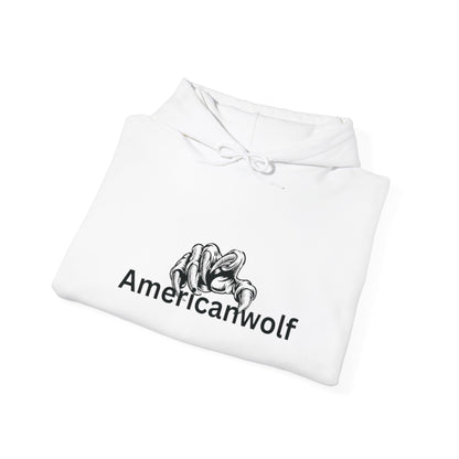 "AmericanWolf: Shadow of the Claw Pullover Hoody"