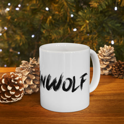 Americanwolf Wild Style  White Coffee Mug