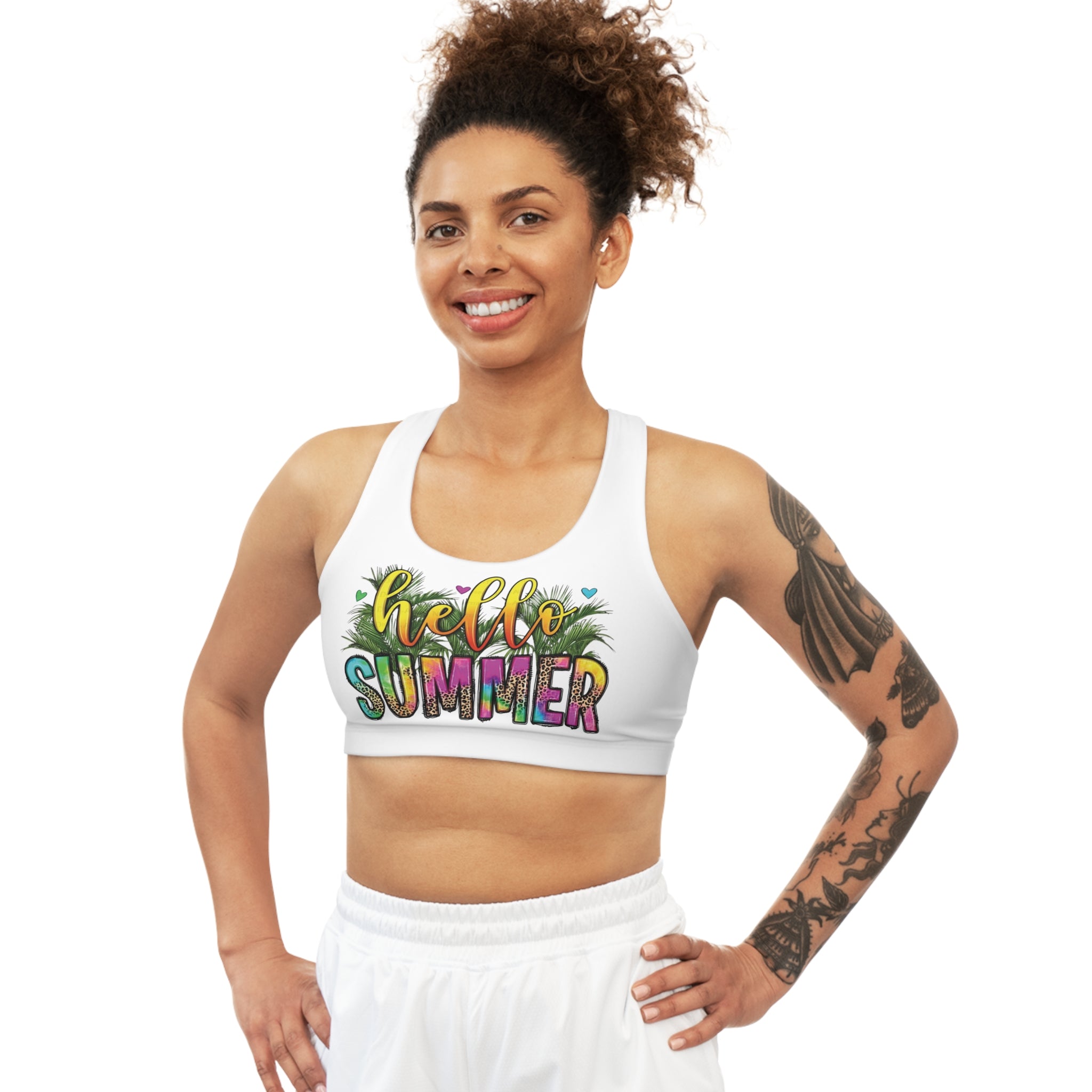 Sizzling Summer Vibes Must-Have Heat Up Your Wardrobe: Hello Summer Women's Sports Bra Edition!