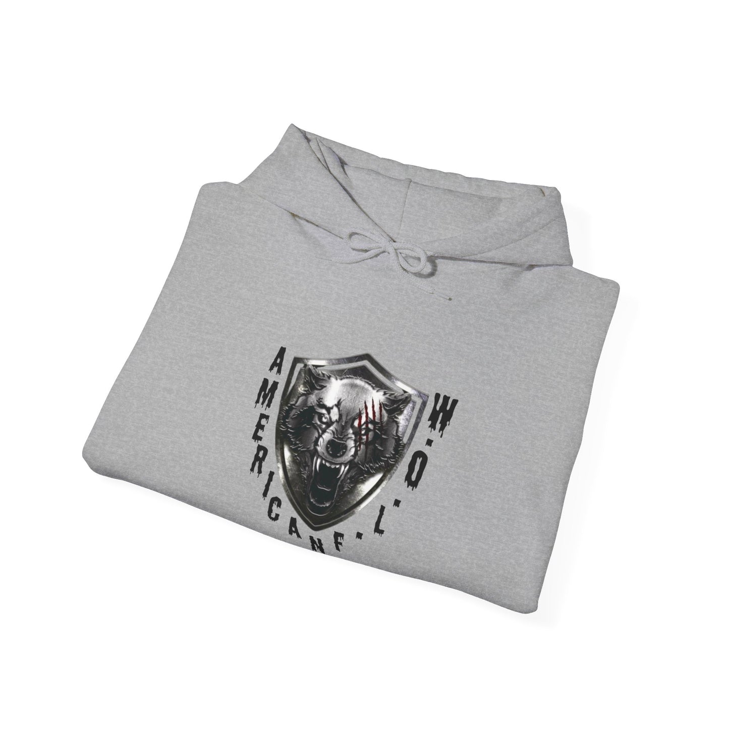 "Dress Like a Legend Unleash the Beast Roam the Night in Style with wearing this Americanwolf hoodie You Need Now"