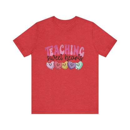 "Heartfelt Appreciation Why Shoppers Can't Help but Fall for Our Teaching Sweethearts Shirt!"