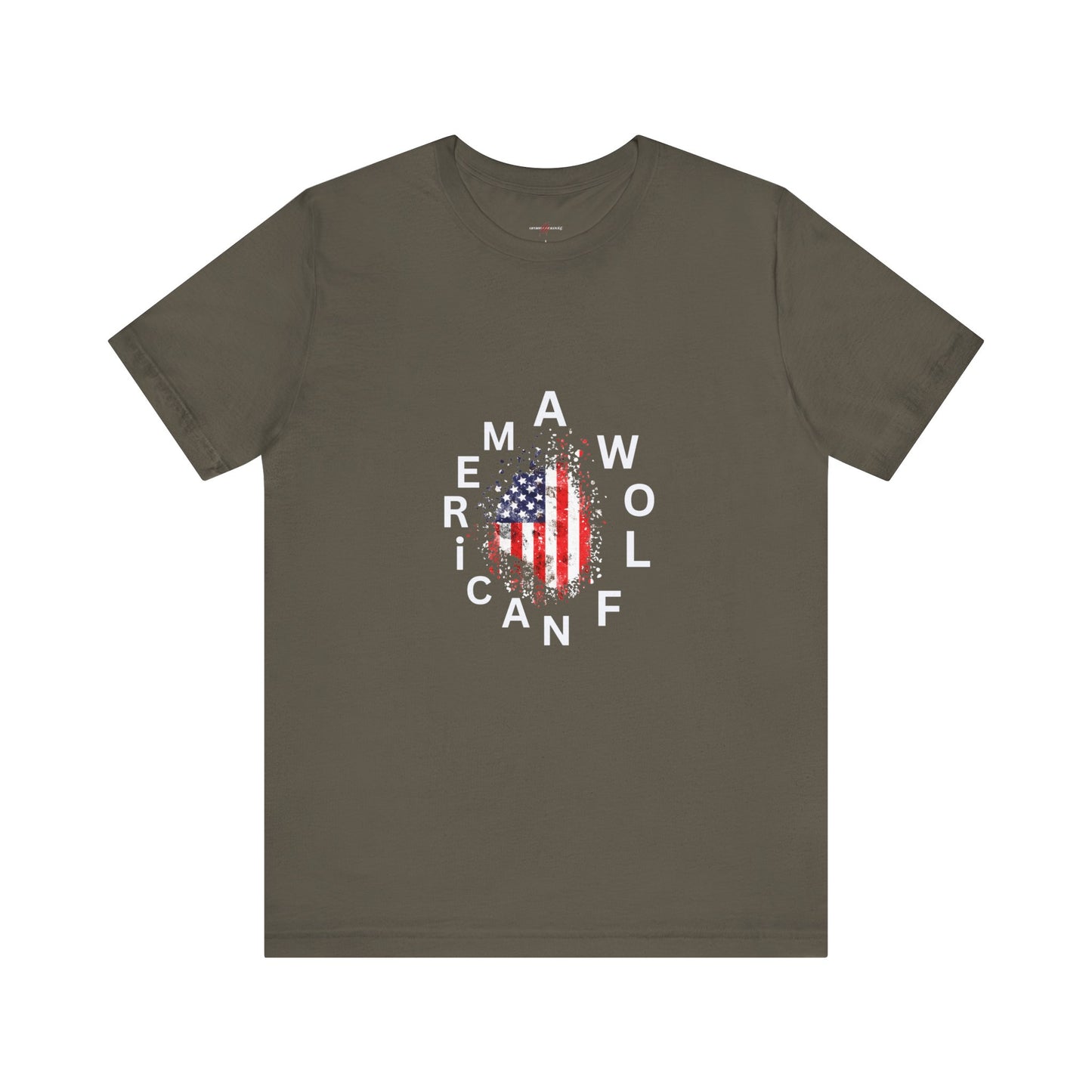 Copy of "Wrap Yourself in Liberty: AmericanWolf's Iconic American Flag T-shirt – Where Patriotism Meets Unrivaled Style!"