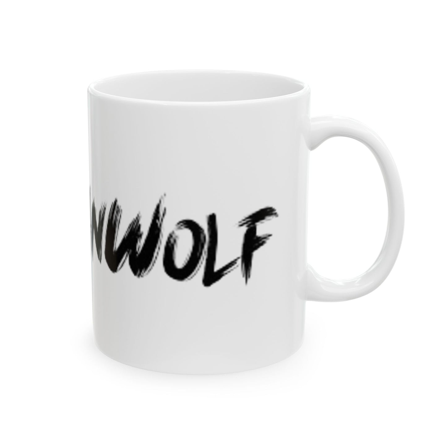 Americanwolf Wild Style  White Coffee Mug