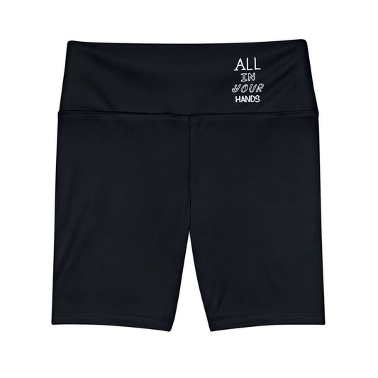 All In Your Hands Women's Workout Shorts Leggings