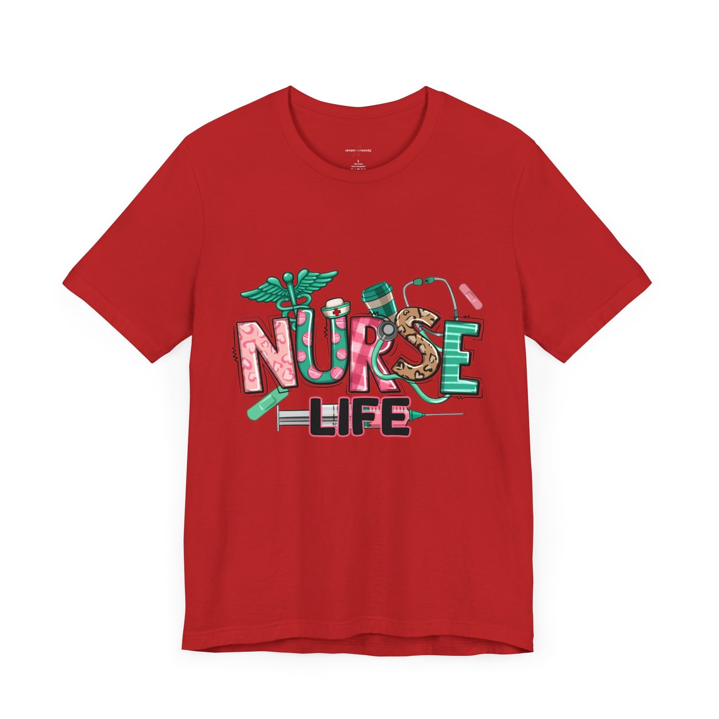 "Heartbeat of Compassion Why Shoppers Embrace Our Nurse Life Shirt with Passion!"