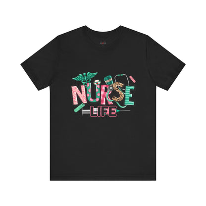 "Heartbeat of Compassion Why Shoppers Embrace Our Nurse Life Shirt with Passion!"