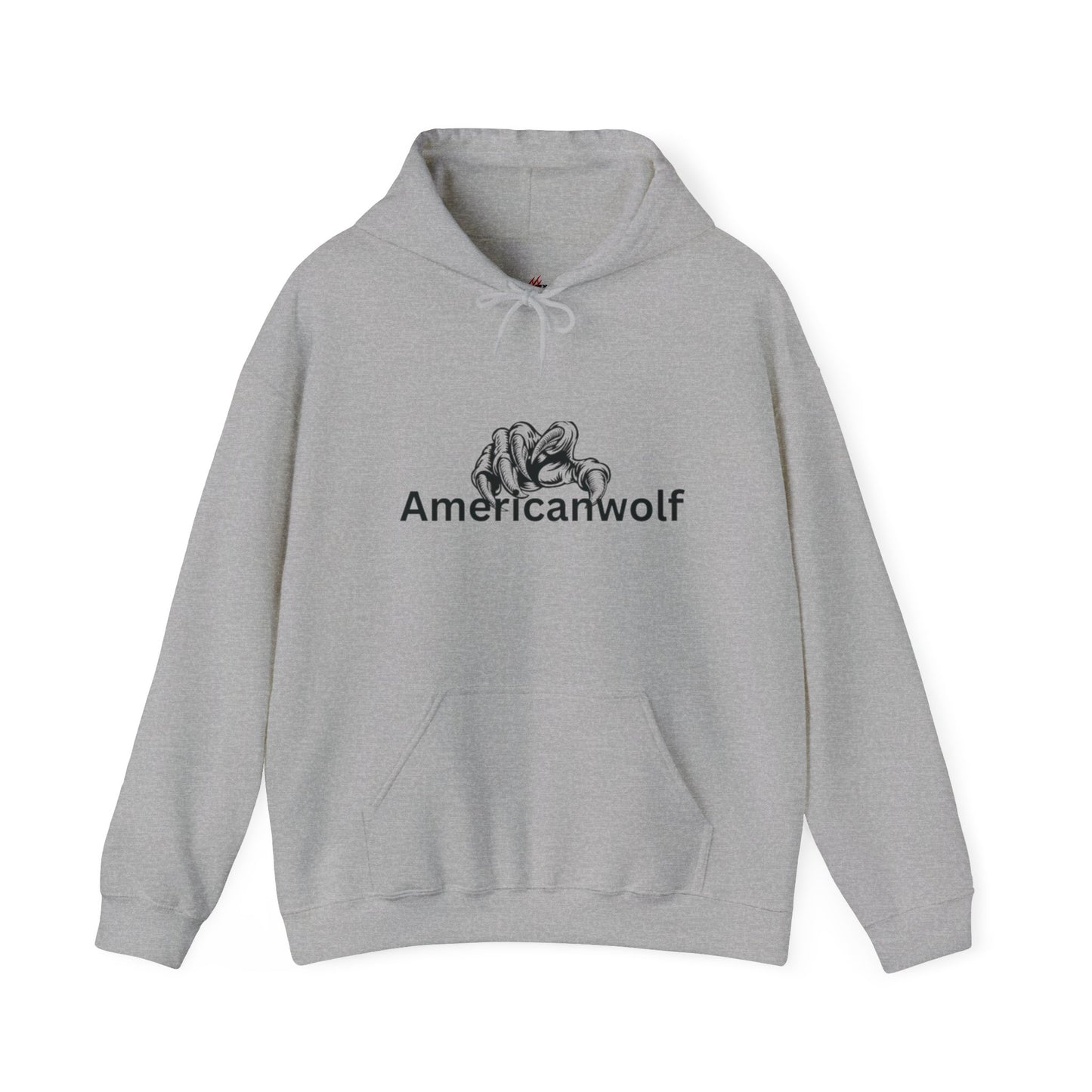 "AmericanWolf: Shadow of the Claw Pullover Hoody"