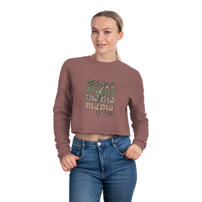 Mama Mama Mama Mamma: Crop Top Sweatshirt - Perfect Gift for Super Moms