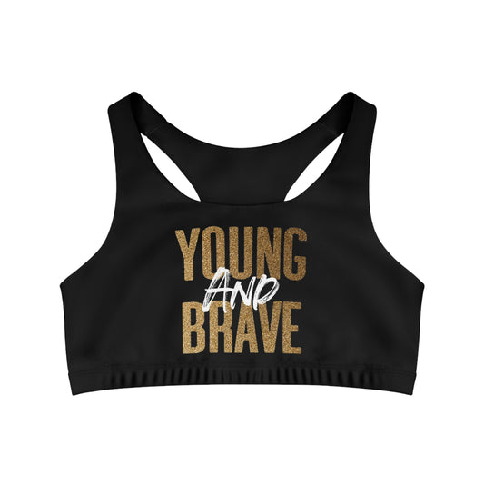 Young And Brave Seamless Sports Bra