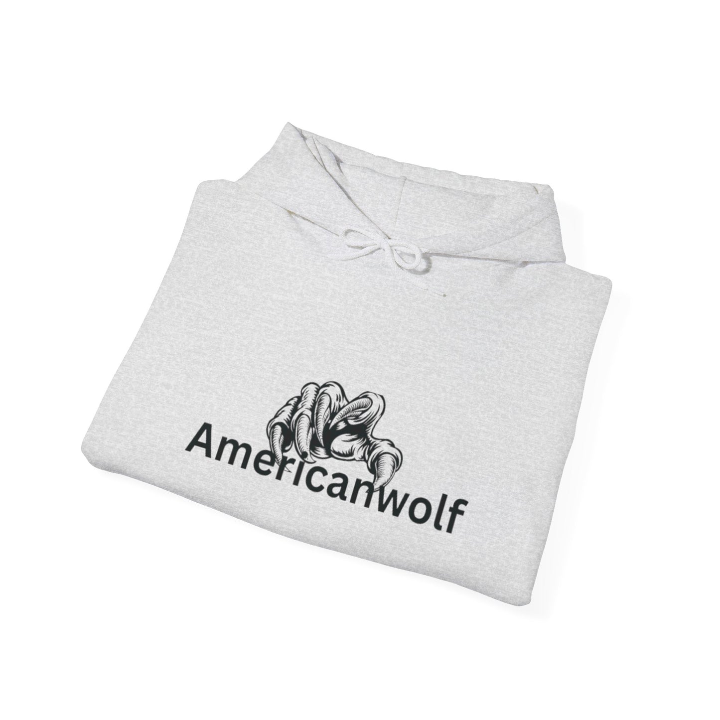 "AmericanWolf: Shadow of the Claw Pullover Hoody"