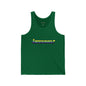 "Meltdown dripping graffiti: Yellow, Green, and Purple tank top