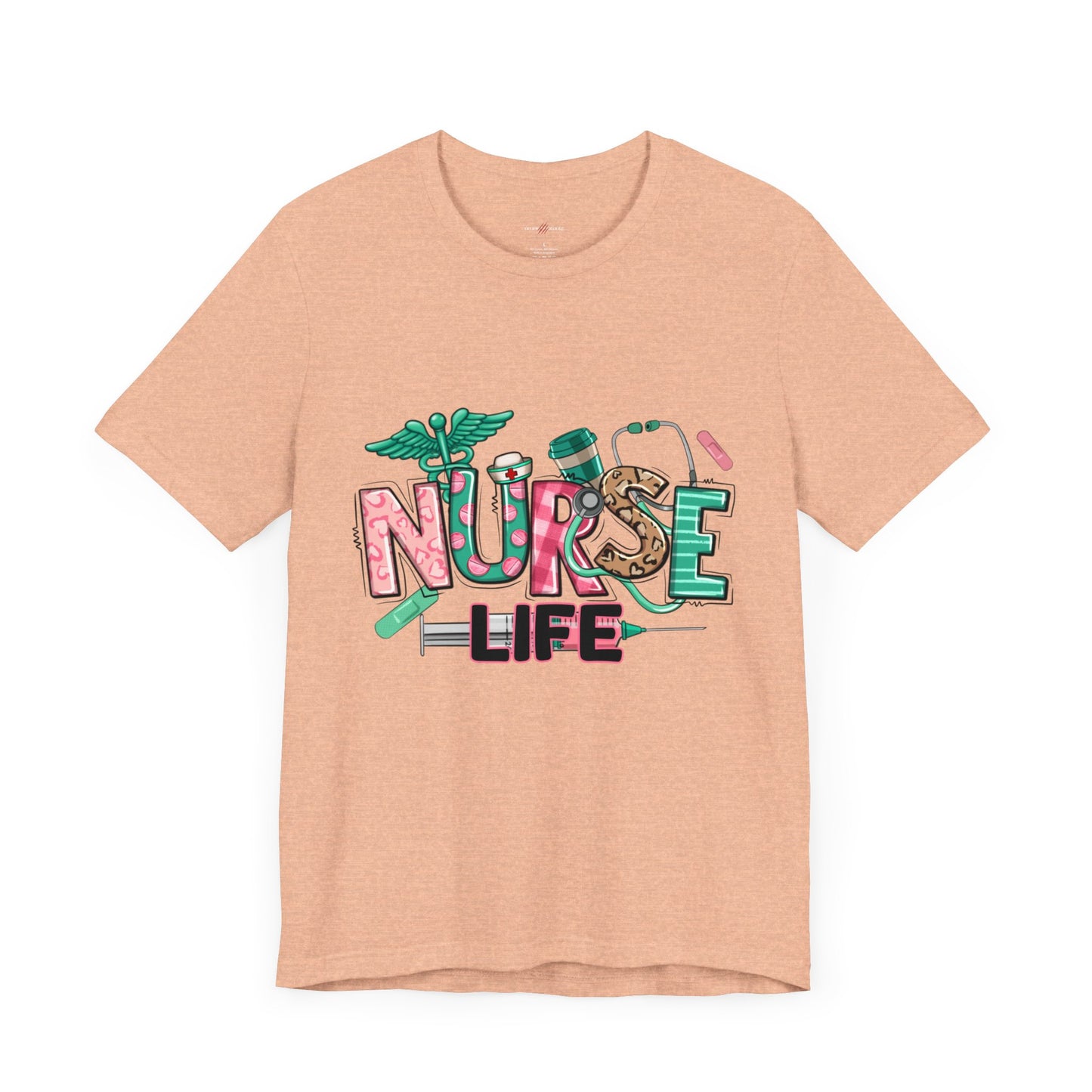 "Heartbeat of Compassion Why Shoppers Embrace Our Nurse Life Shirt with Passion!"