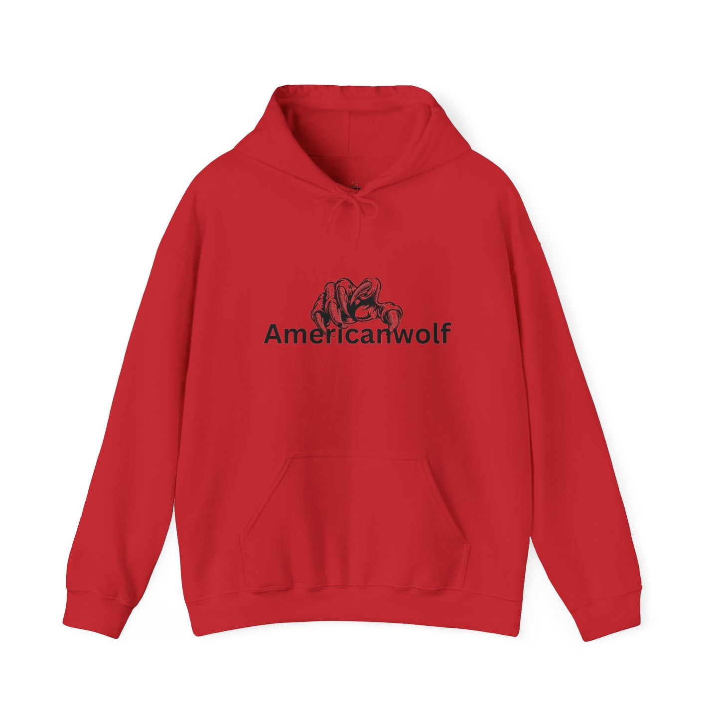 "AmericanWolf: Shadow of the Claw Pullover Hoody"