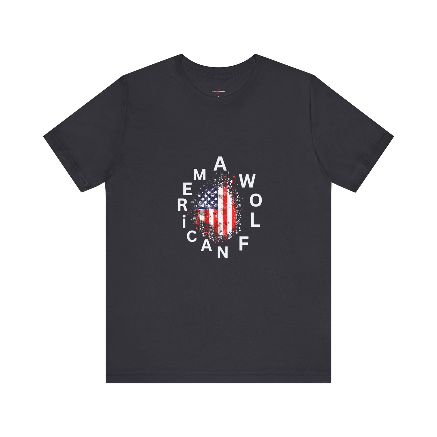 Copy of "Wrap Yourself in Liberty: AmericanWolf's Iconic American Flag T-shirt – Where Patriotism Meets Unrivaled Style!"