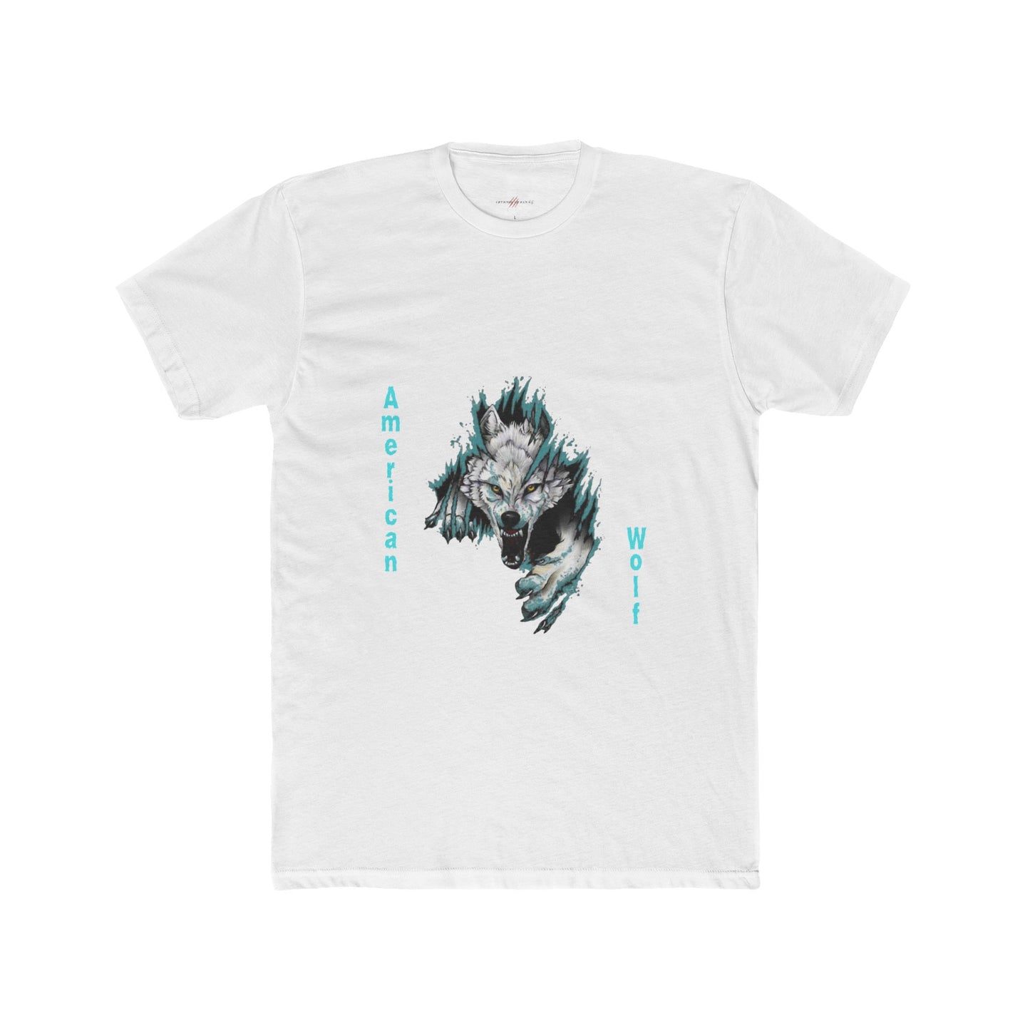 "Dynamic  Ferocious Wolf 3D Clawing Effect T-Shirt: Innovative Apparel Design for  a Bold Statement"