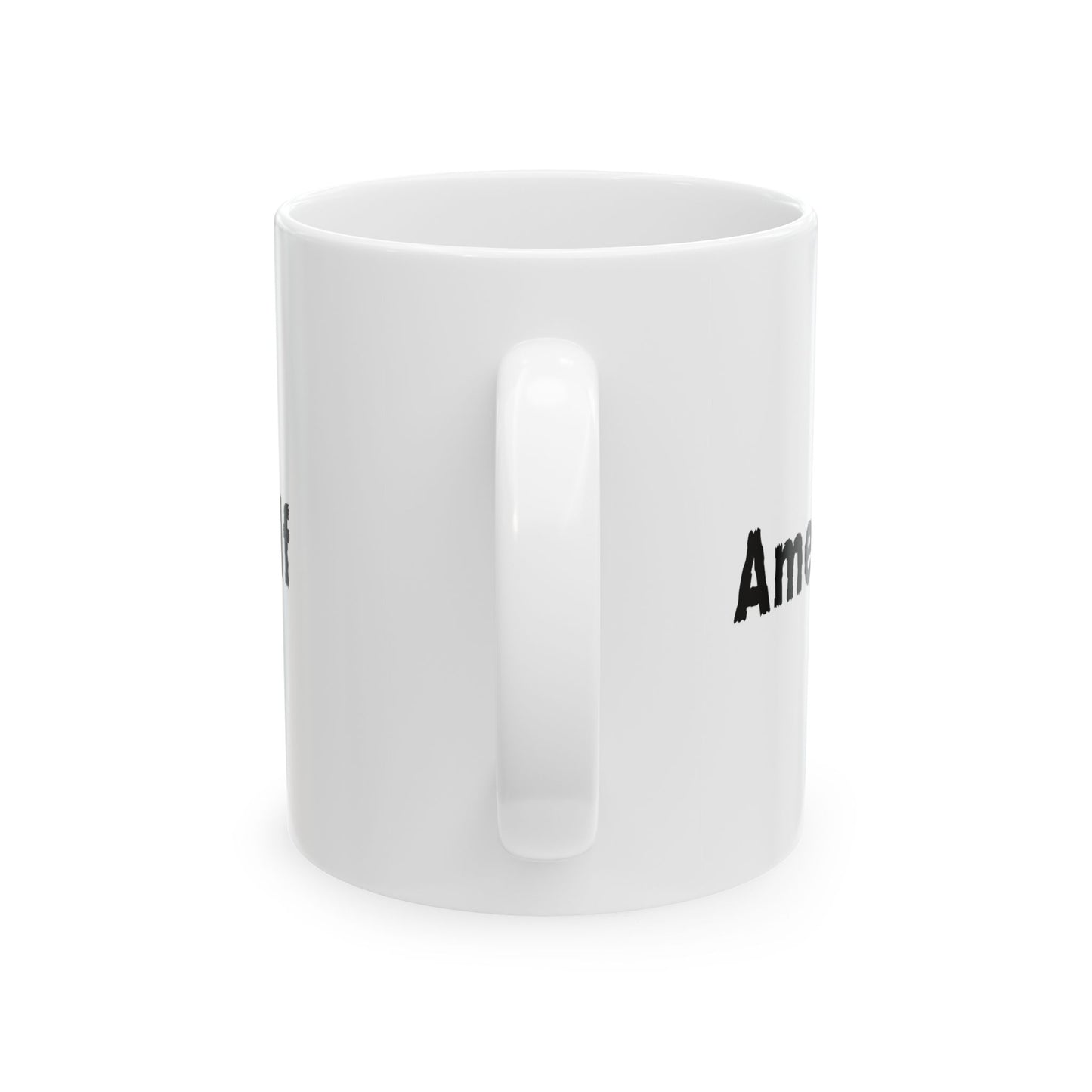 Ferocious Wild Americanwolf White Coffee Mug