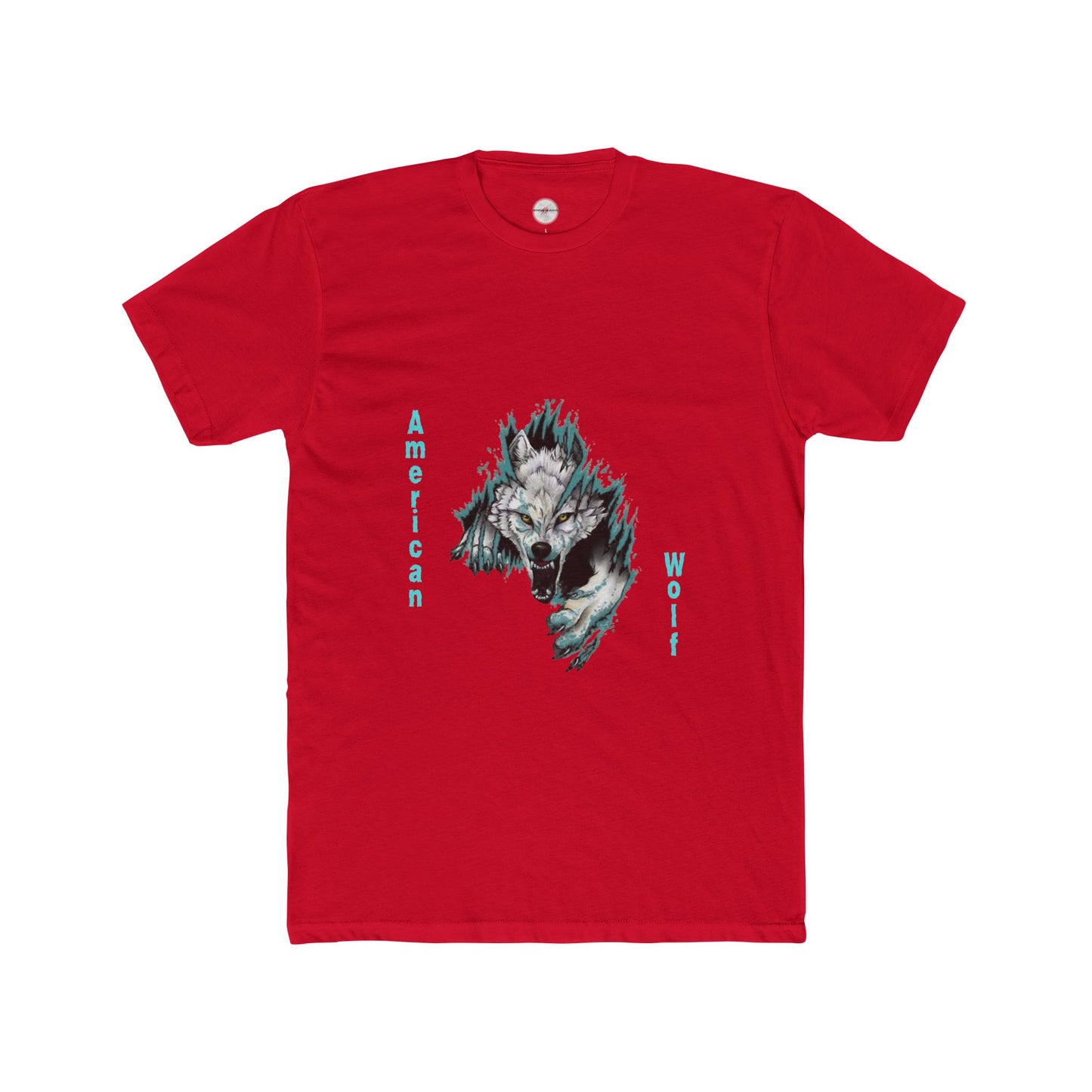 "Dynamic  Ferocious Wolf 3D Clawing Effect T-Shirt: Innovative Apparel Design for  a Bold Statement"