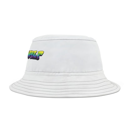 "Melting Americanwolf: Graffiti Bucket Hat"