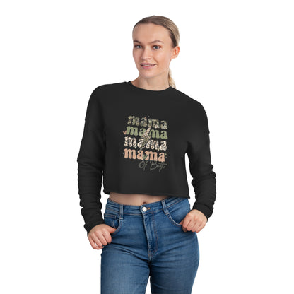 Mama Mama Mama Mamma: Crop Top Sweatshirt - Perfect Gift for Super Moms