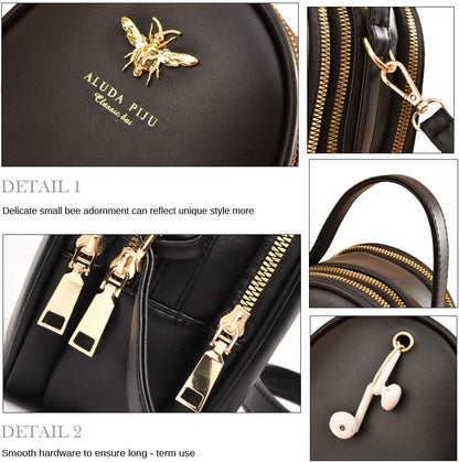 "Stylish Small Crossbody Shoulder Bag for Women - Elegant Ladies Messenger Purse and Handbag Wallet"